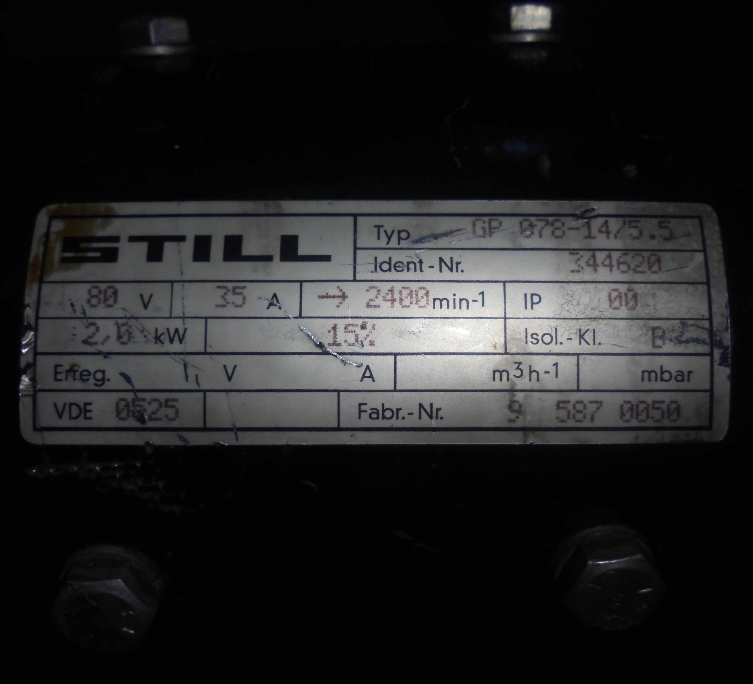 Motor dirección R62-25 Still Intercambio - Imagen 3