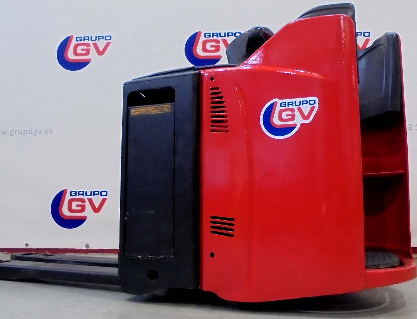 Transpaleta eléctrica con plataforma Linde T20SP - Imagen 2